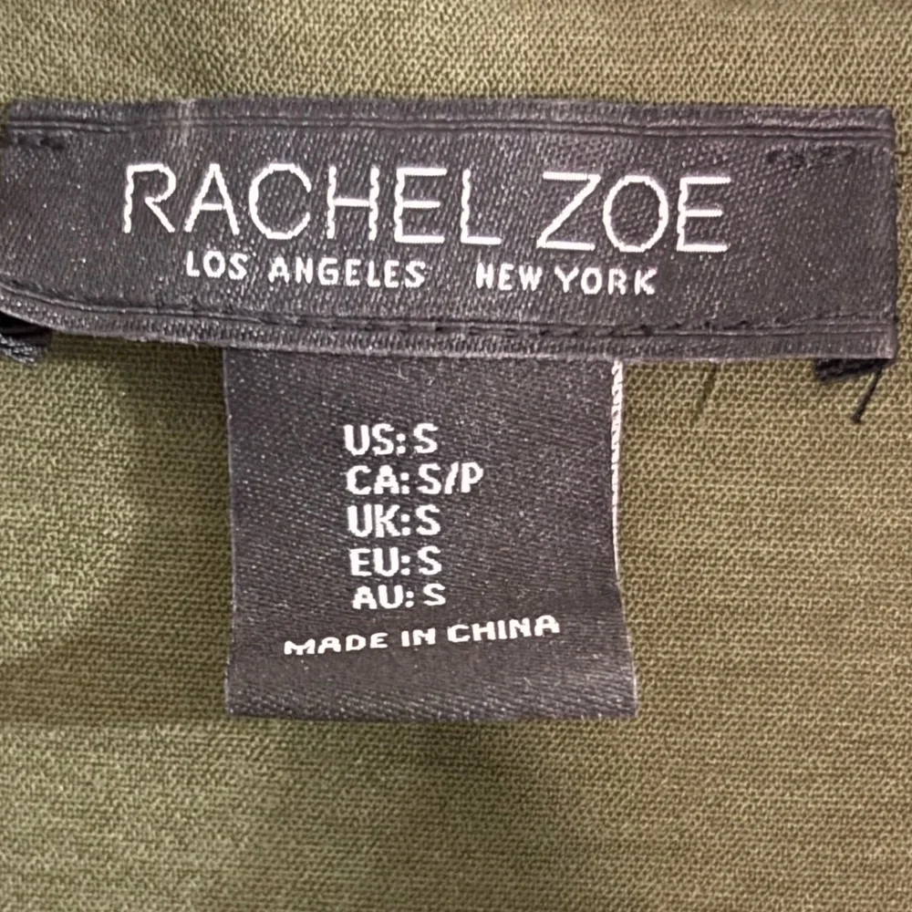 NWOT Rachel Zoe Olive Green Blouse with Pockets!! - Picture 2 of 7